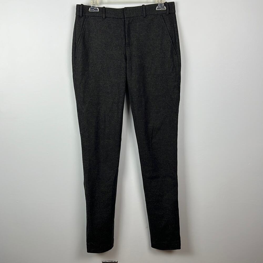 Ralph Lauren Blue Label 100% Wool gray skinny career/ dress pants size 4